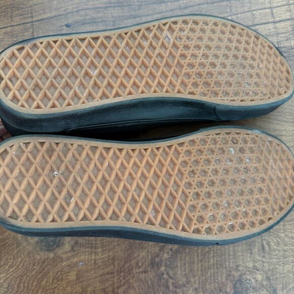 VANS Old Skool Black Black Men Size 8 Low Shoes Sneakers - Picture 6 of 7